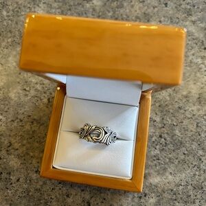 💍 [Barse] Leaves Foliage 925 Sterling Silver Ring Size 6 3/4-7, EUC